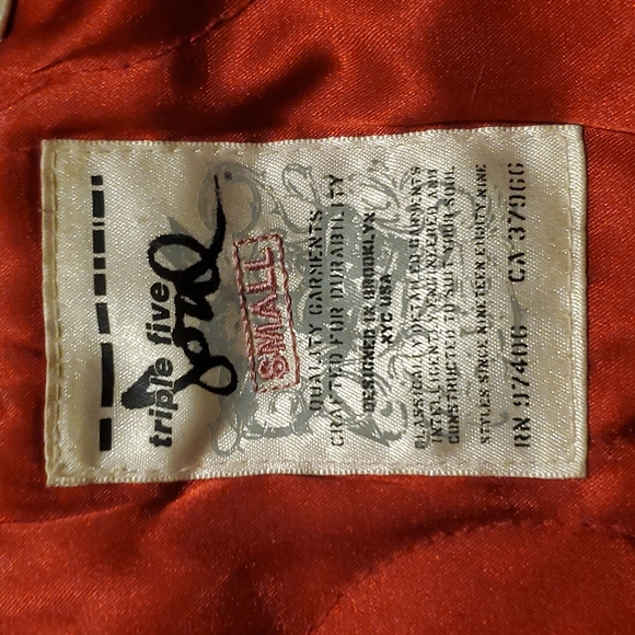 Vintage Triple Five Soul Vest Wool with faux fur removable hood. - Picture 11 of 17